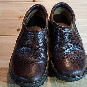 Born leather loafers.‎